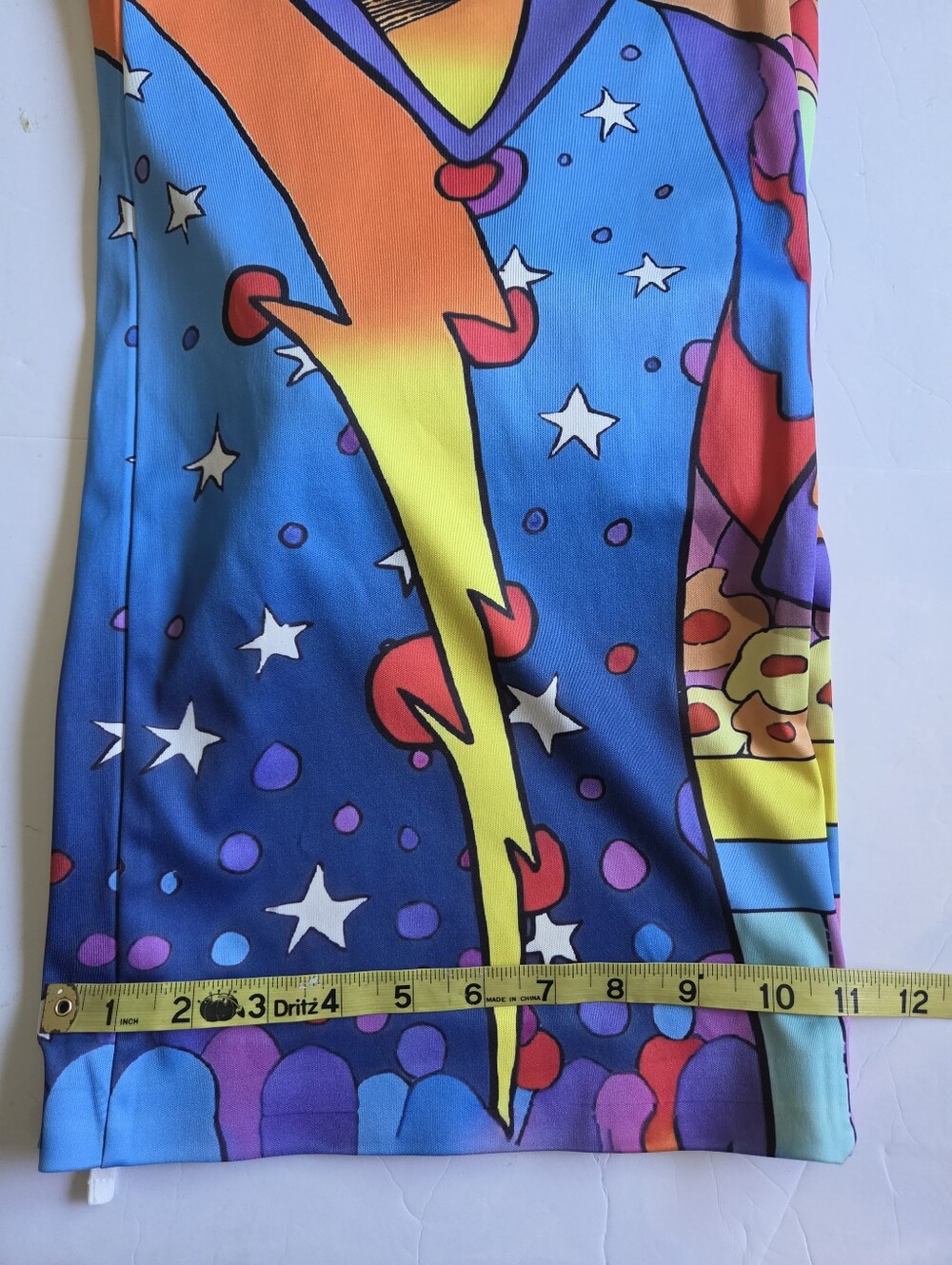 Psychedelic Rainbow Print Pants - Picture 6 of 6